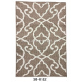 Hand Hooked rug with design